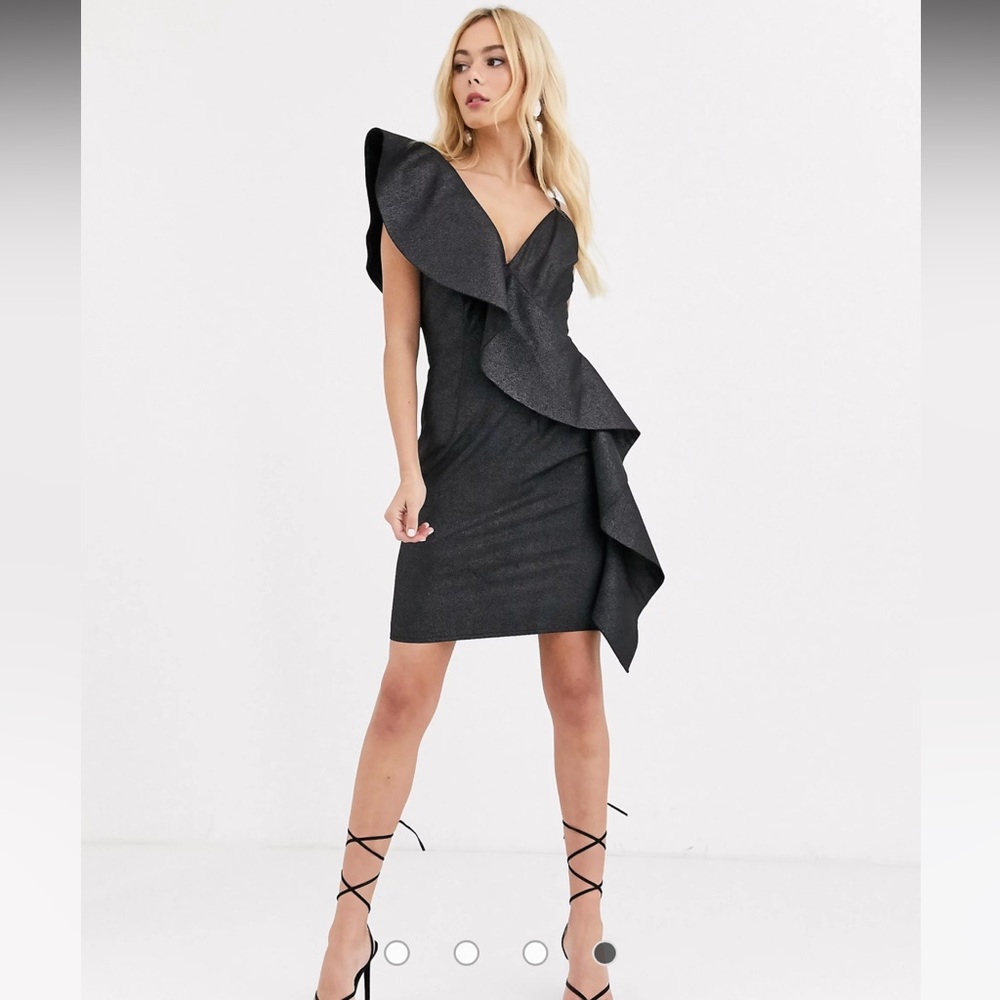 ASOS Little Mistress Sculpted Mini Pencil Dress - Picture 3 of 3